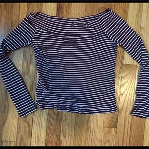 Off the shoulder shirt